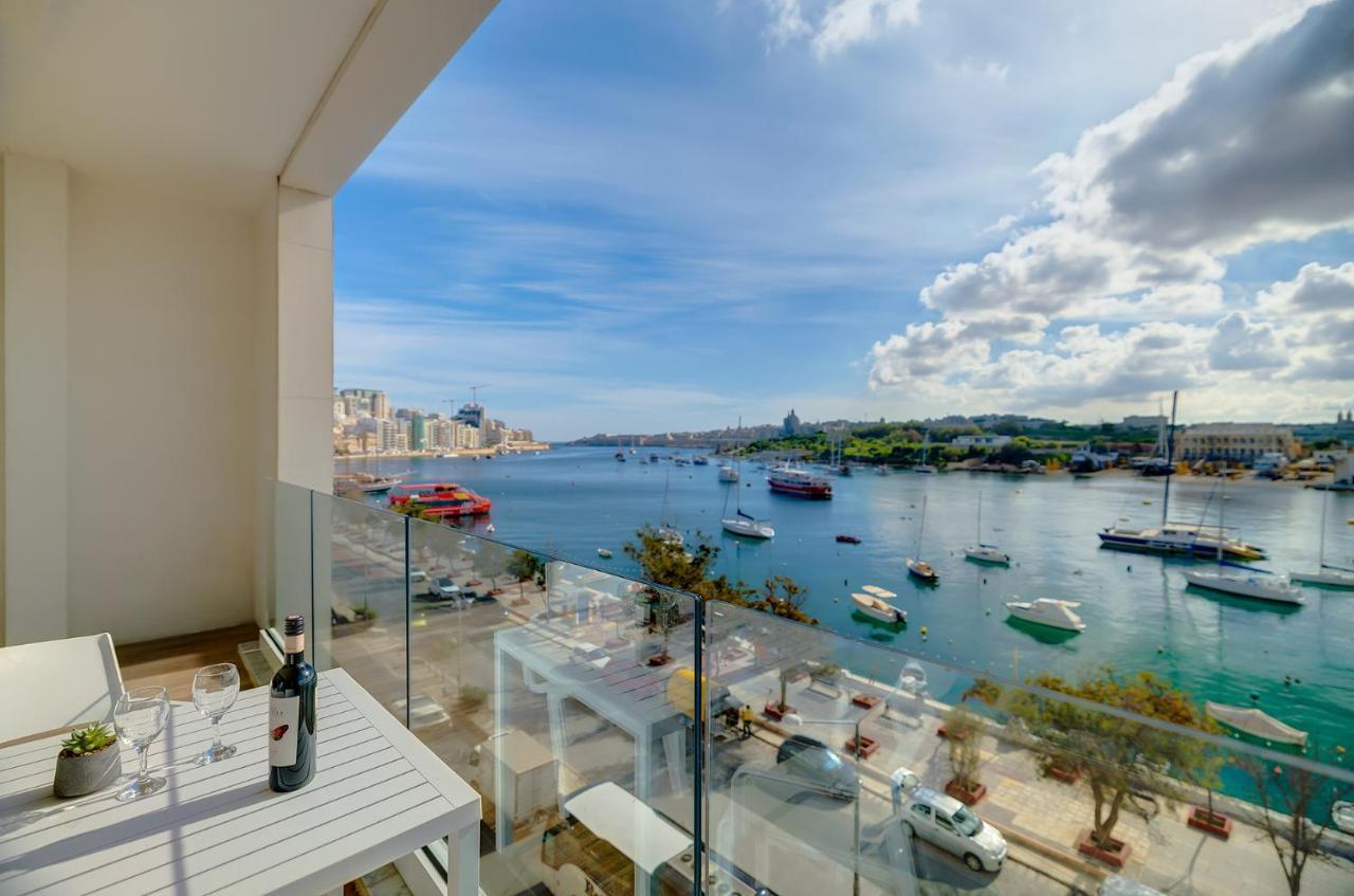 Luxury Apartment With Valletta And Harbour Views Sliema Exterior photo